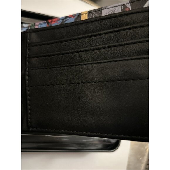 Marvel Men's Bifold Wallet Spiderman w/ collectors Tin comic style NWT red blue - Picture 7 of 15